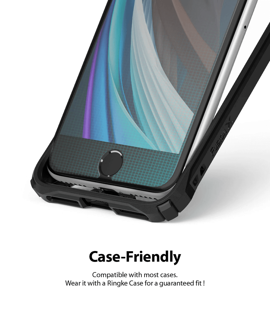 Protector de Pantalla para iPhone SE 2022 / SE 2020 / iPhone 8 - Ringke Dual Easy Full Cover