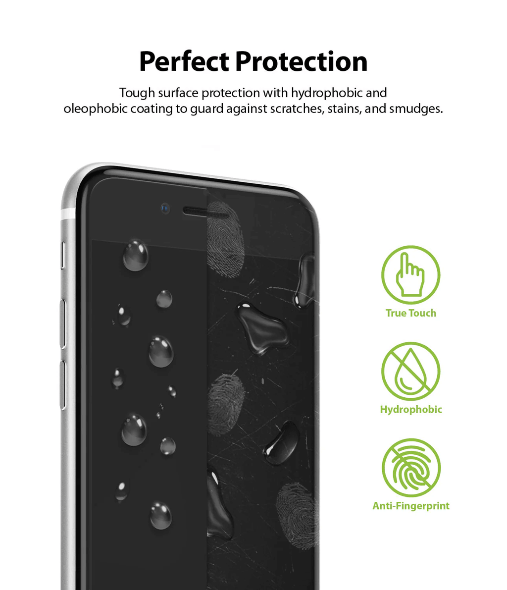 Protector de Pantalla para iPhone SE 2022 / SE 2020 / iPhone 8 - Ringke Dual Easy Full Cover