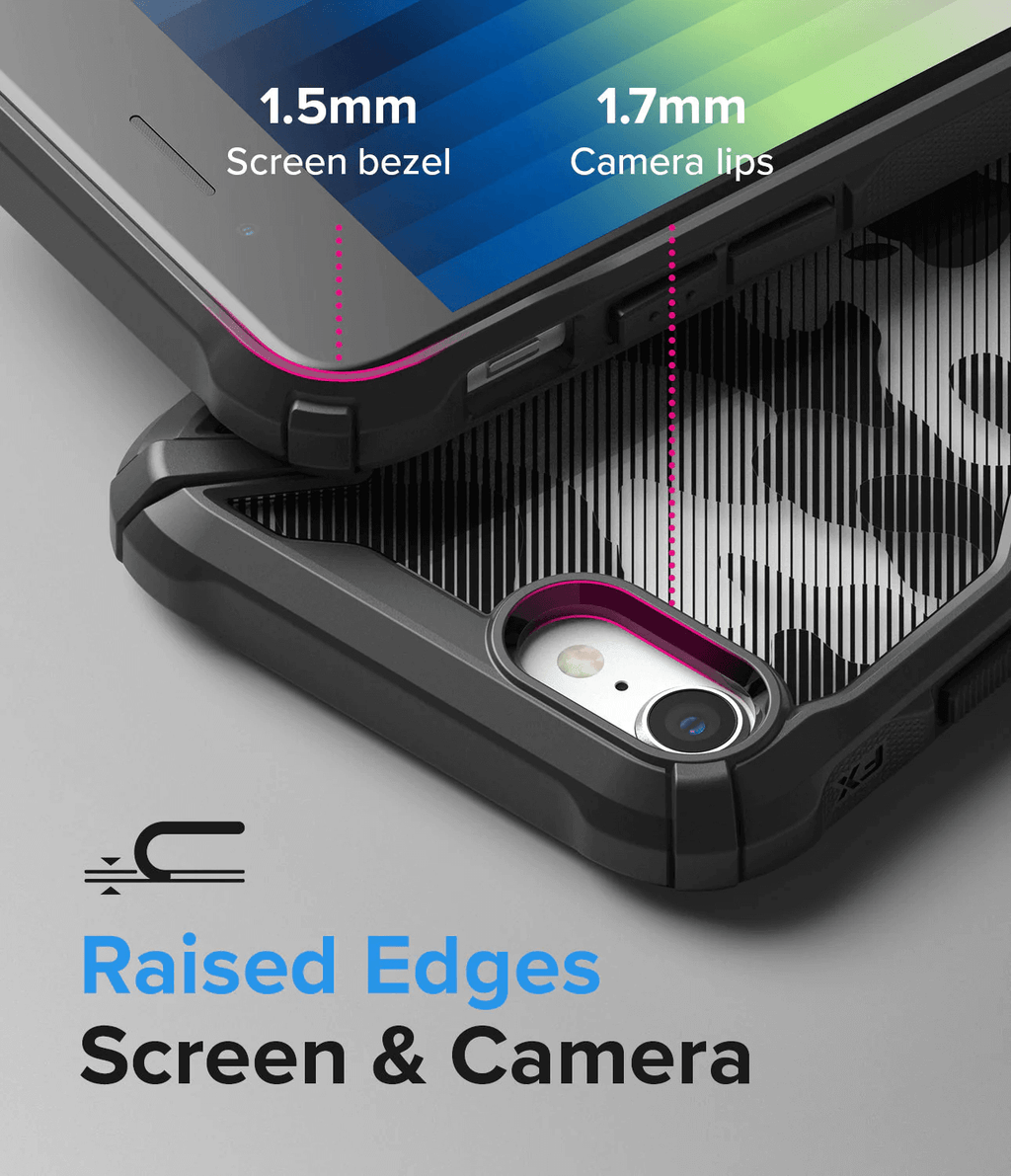 Estuche para iPhone SE 2022 / SE 2020 / iPhone 8 - Ringke Fusion-X