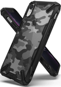 Estuche para iPhone XR - Ringke Fusion-X - Camo Black