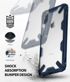 Estuche para iPhone XS Max - Fusion-X - Navy