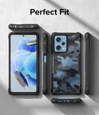 Estuche para Xiaomi Redmi Note 12 Pro – Ringke Fusion-X Camo Black