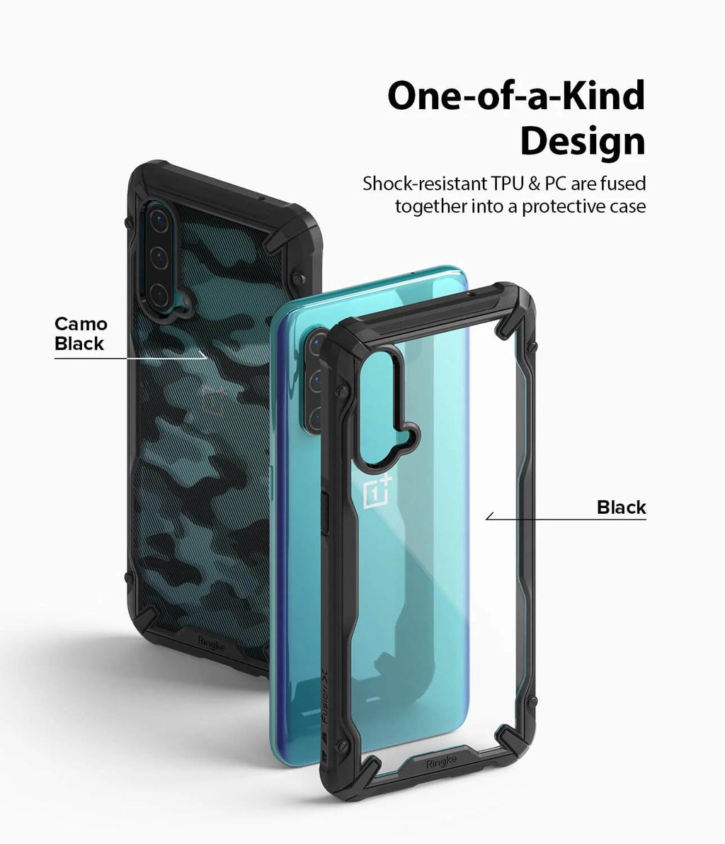 Estuche para OnePlus Nord CE – Ringke Fusion-X