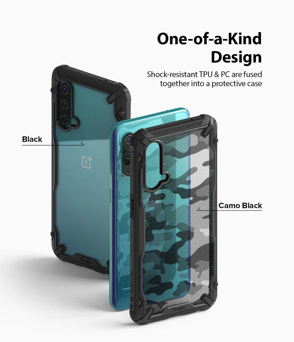 Estuche para OnePlus Nord CE – Ringke Fusion-X