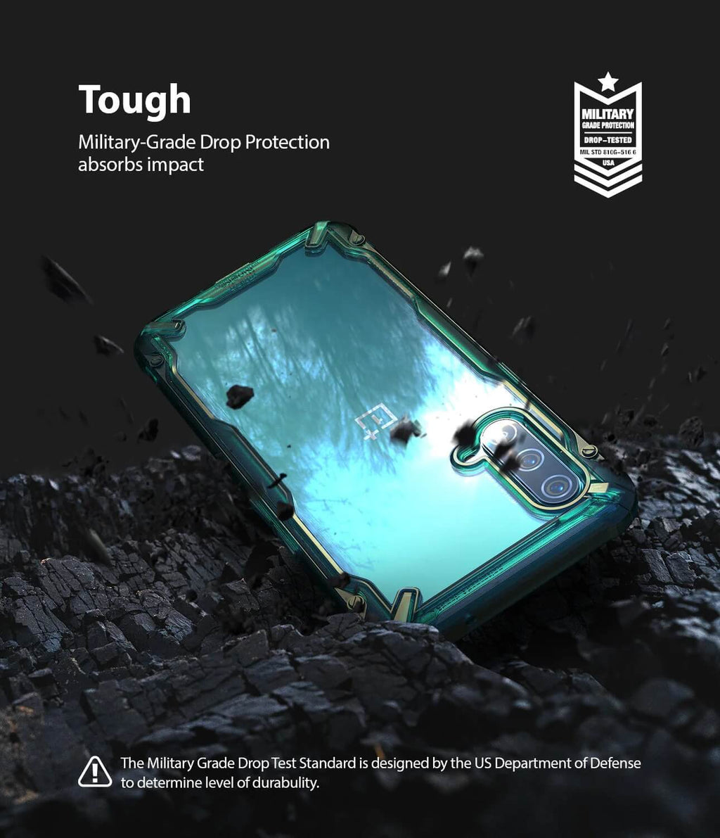 Estuche para OnePlus Nord CE – Ringke Fusion-X