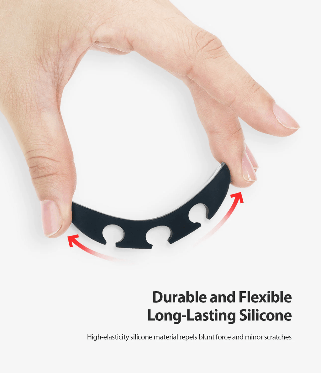 Organizador de Cables de Silicona - Ringke Silicone Cable Organizer 4 Pack - 4 Colors