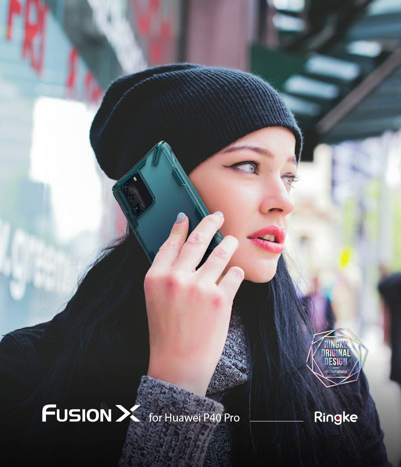 Estuche para Huawei P40 Pro – Ringke Fusion-X
