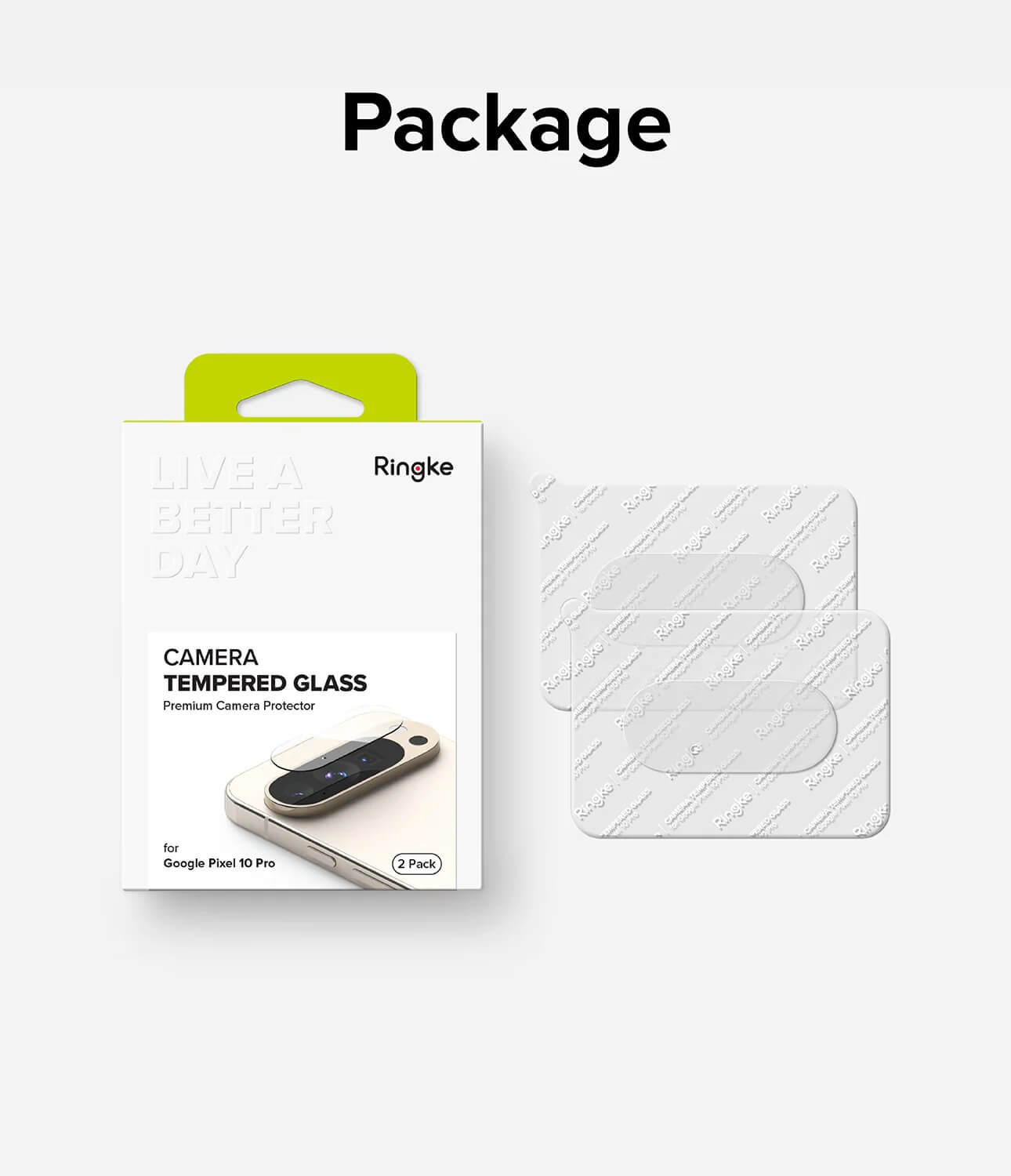Protector de Cámara para Pixel 10 / 10 Pro - Ringke Camera Glass