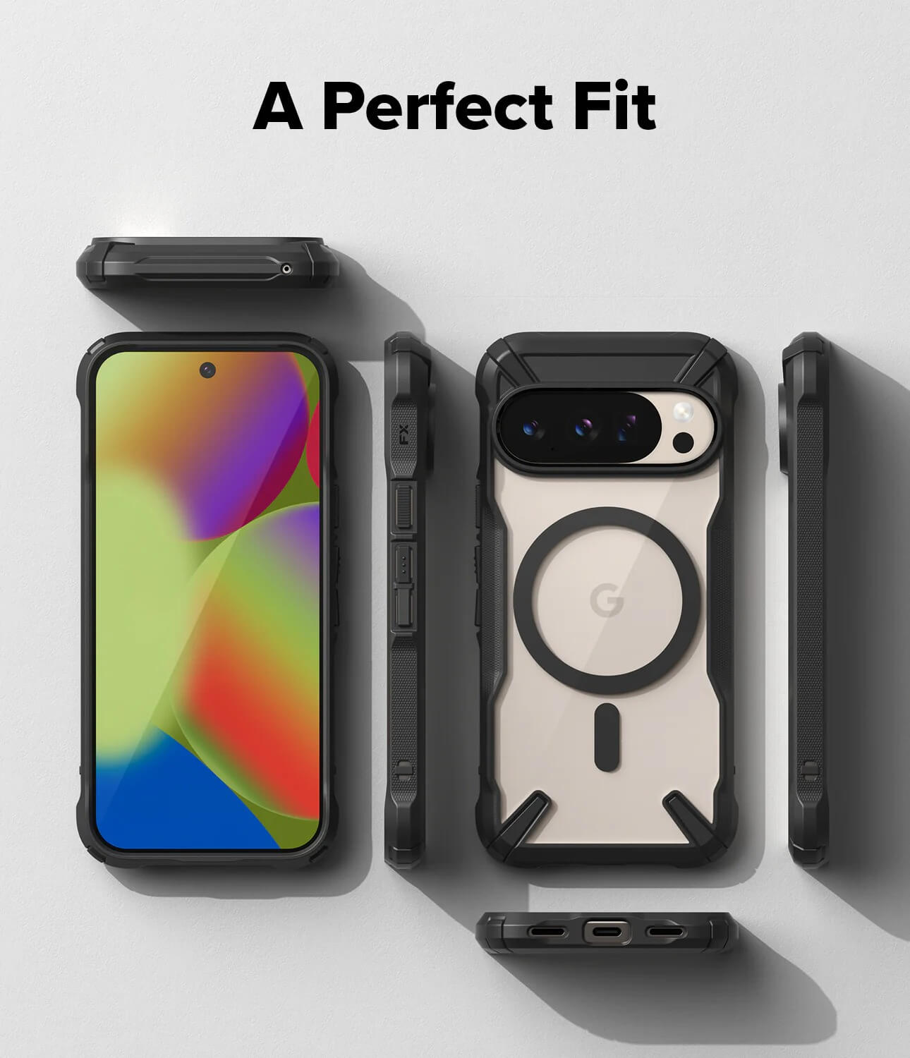 Estuche para Pixel 10 / 10 Pro - Ringke Fusion-X Magnetic Negro