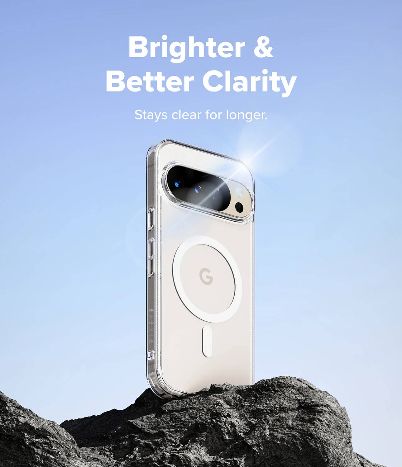 Estuche para Pixel 10 Pro XL - Ringke Fusion Magnetic Transparente