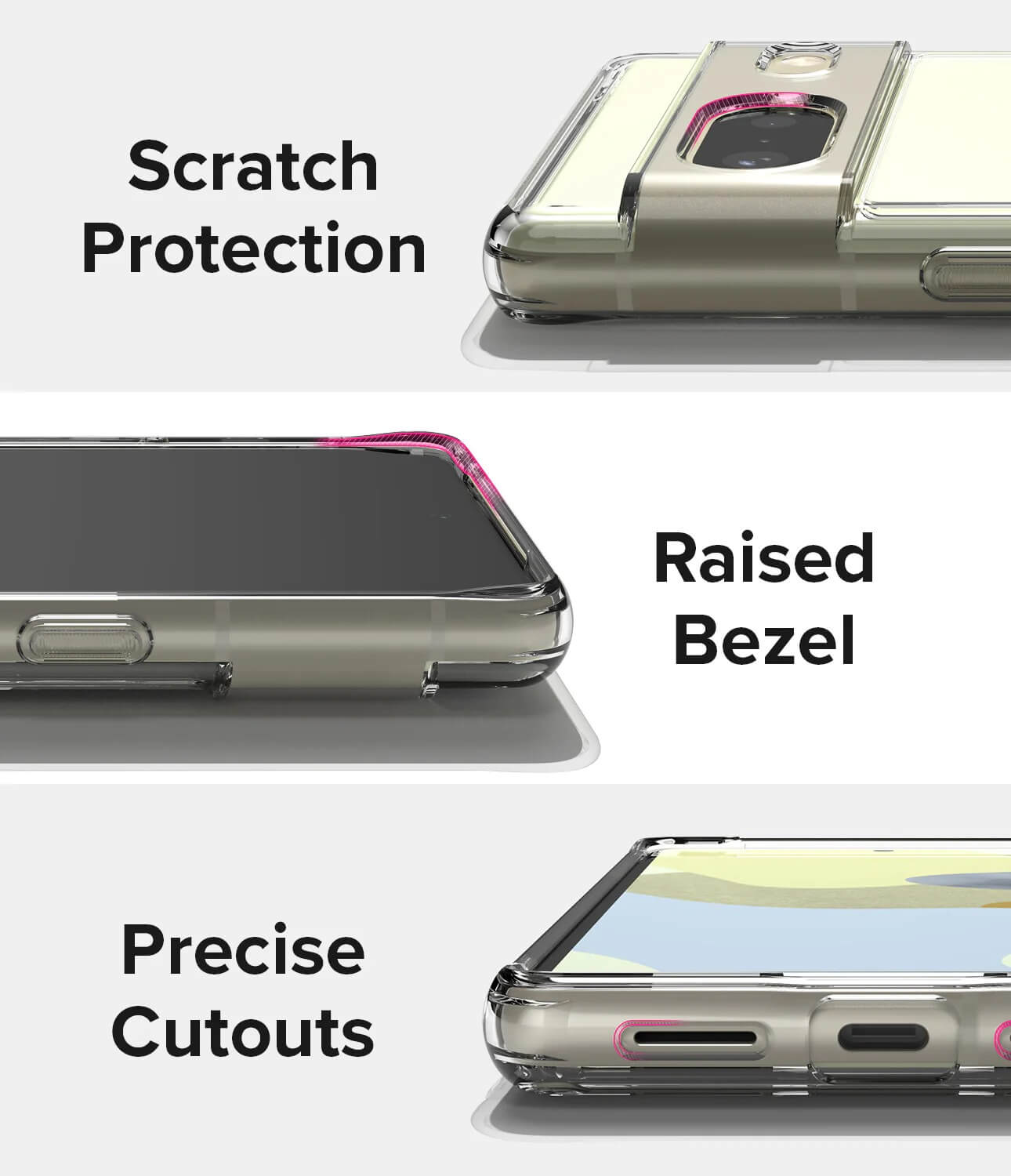 Estuche para Pixel 7 - Ringke Fusion