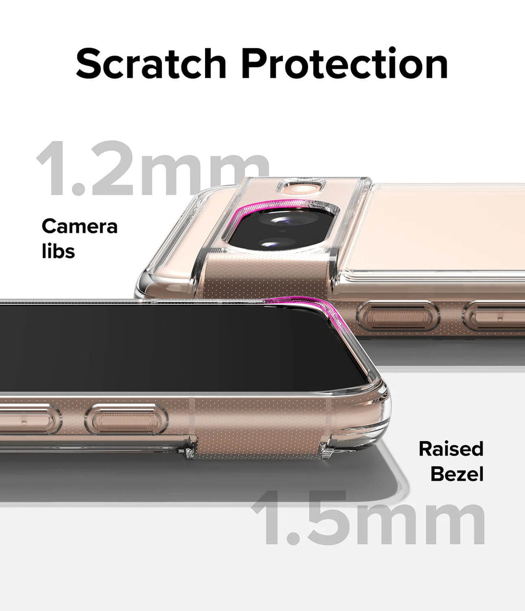 Estuche para Pixel 8 - Ringke Fusion Clear