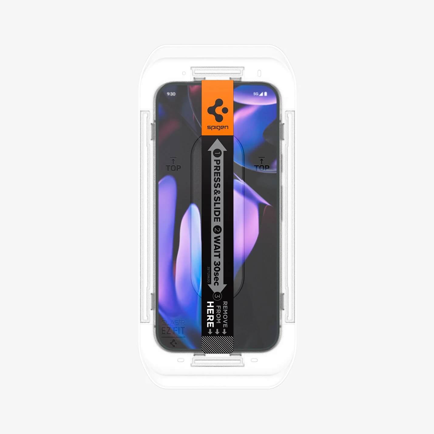 Vidrio Templado para Pixel 9 - 9 Pro - 10 - 10 Pro - Spigen GLAS.tR EZ Fit (Pack de 2)