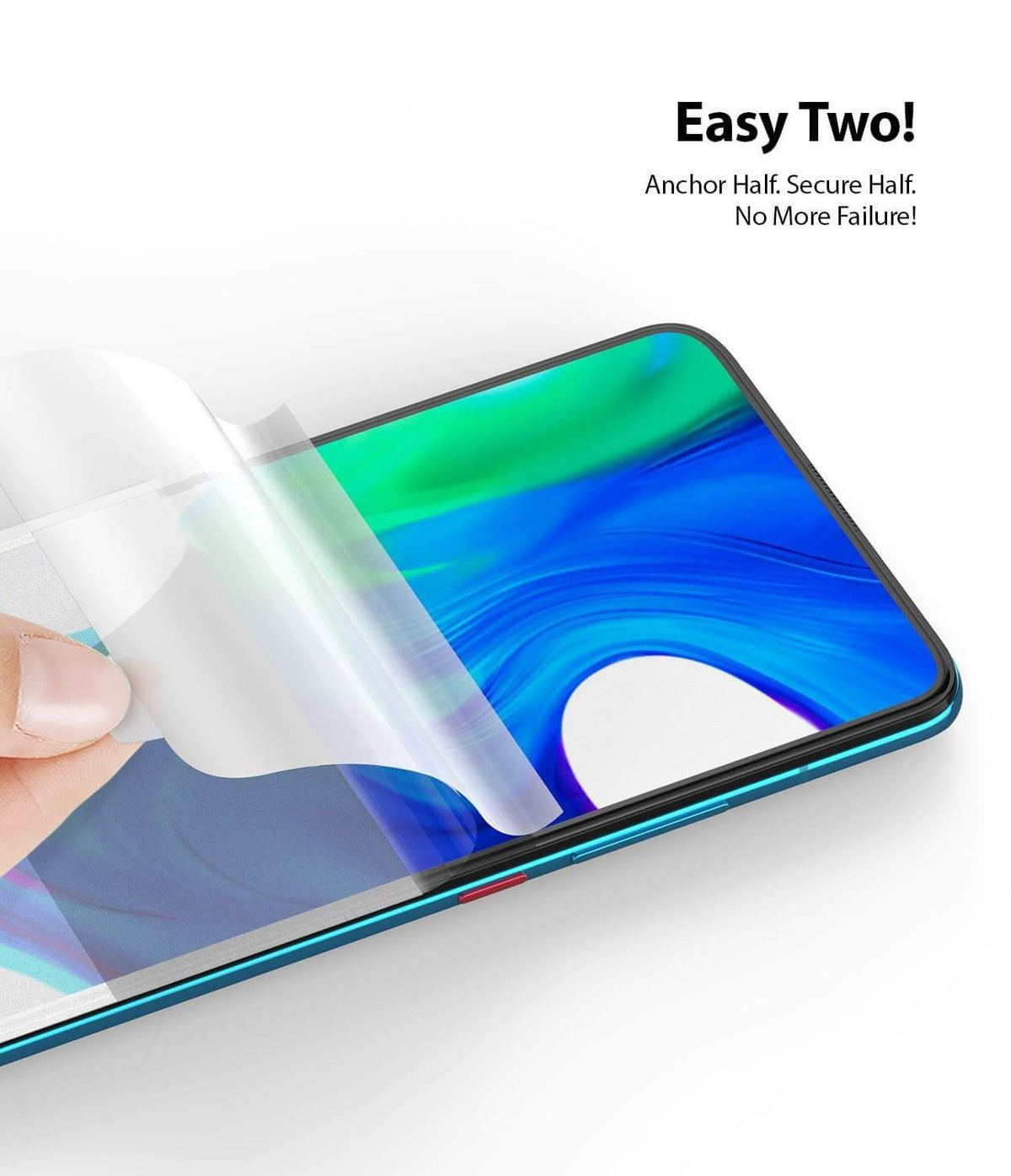 Protectorr de Pantalla para Poco Phone F2 Pro- Ringke Dual Easy Wingfull