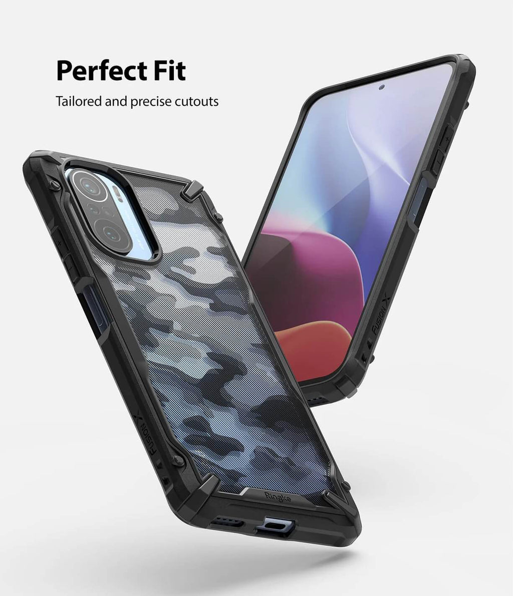 Estuche para Xiaomi K40/ K40 Pro/ K40 Pro+/ Poco F3/ Mi 11X/ Mi 11i Ringke Fusion-X
