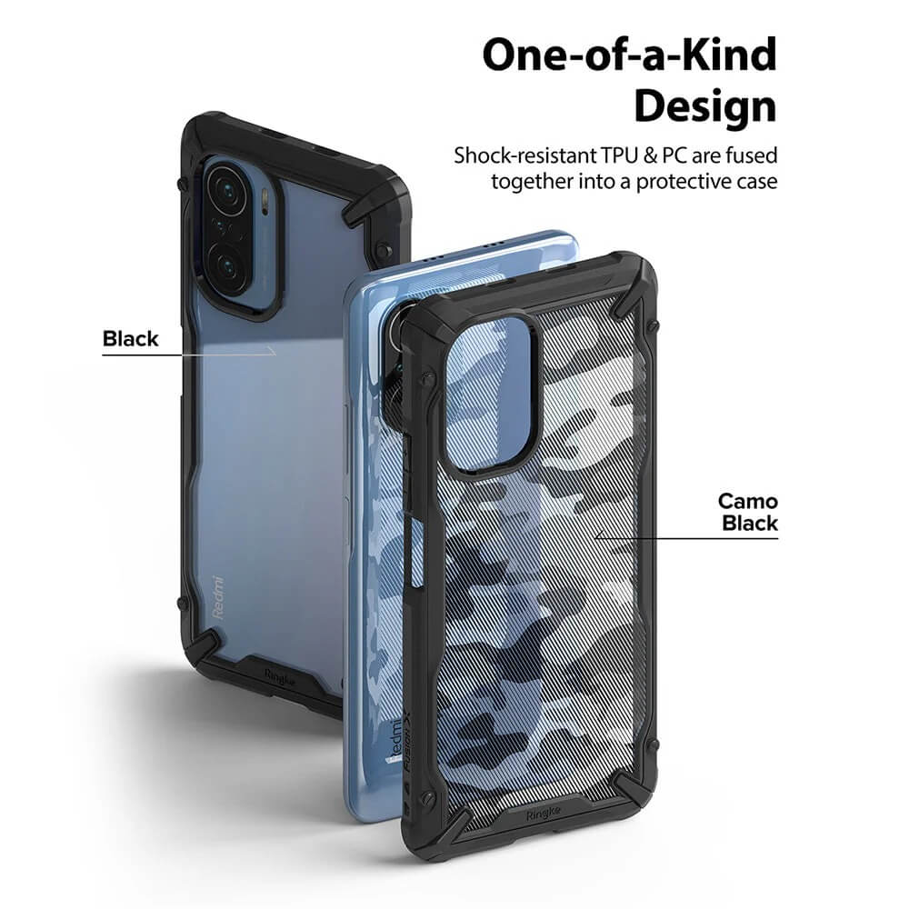 Estuche para Xiaomi K40/ K40 Pro/ K40 Pro+/ Poco F3/ Mi 11X/ Mi 11i Ringke Fusion-X