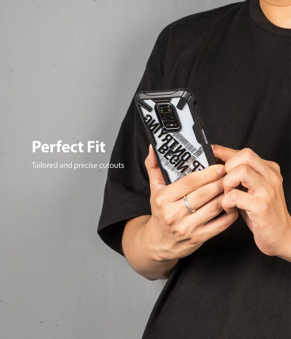 Estuche para Xiaomi Redmi Note 9 Pro / 9 Pro Max / 9S – Ringke Fusion-X Design Cross