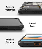 Estuche para Redmi Note 10 – Ringke Fusion-X Camo Black