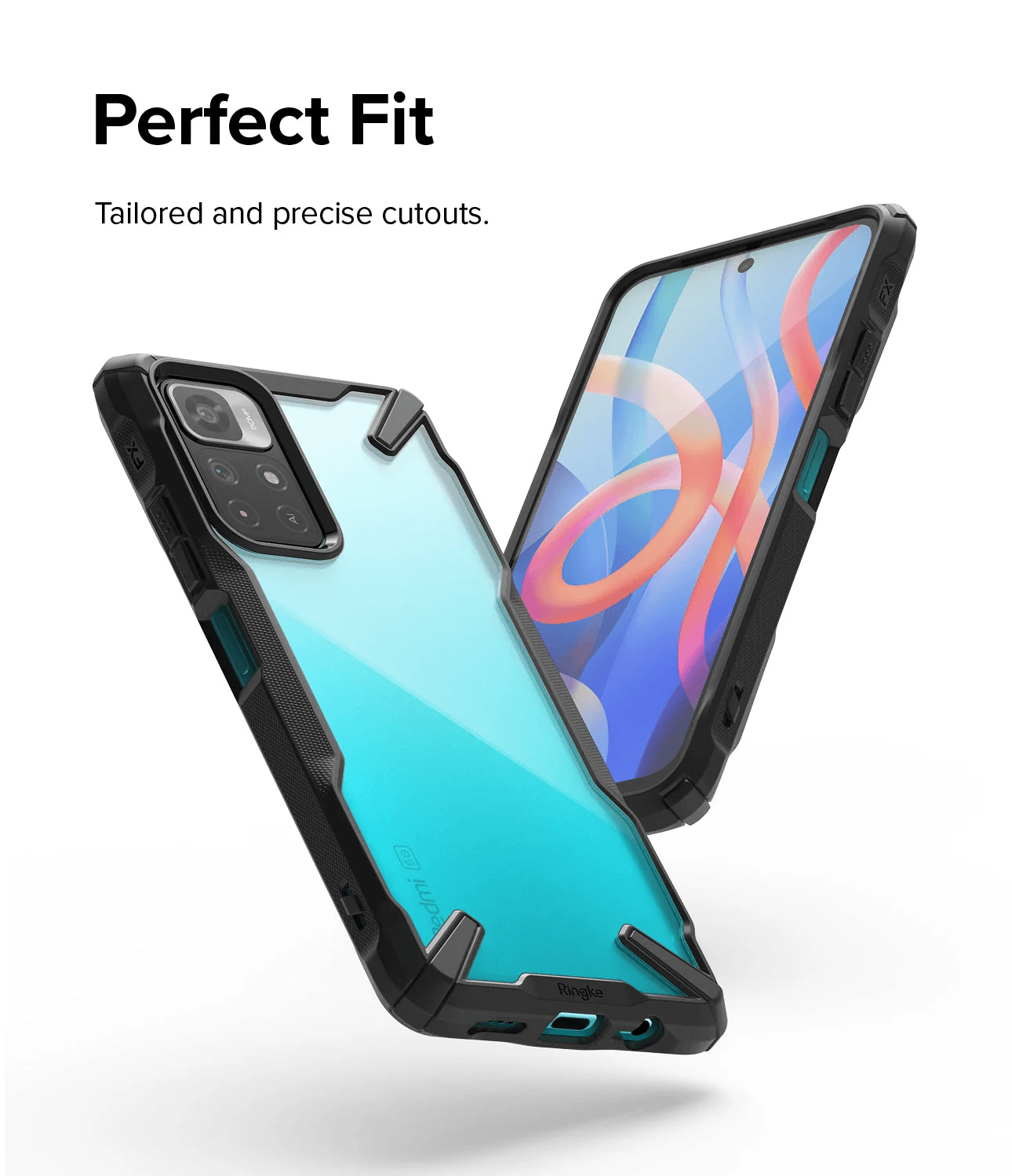 Estuche para Xiaomi Redmi Note 11T/ Poco M4 Pro - Ringke Fusion-X