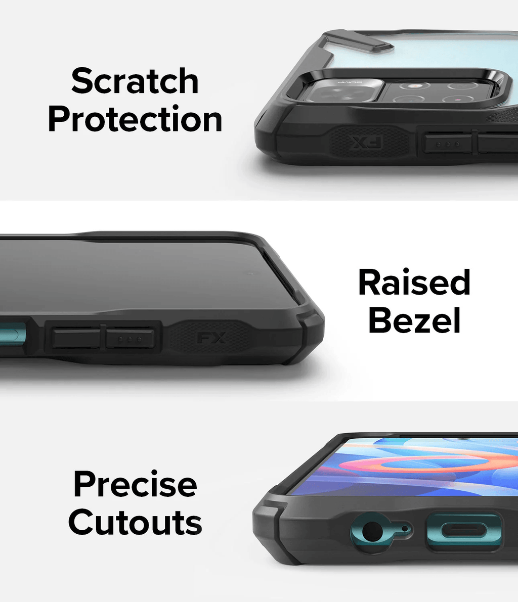 Estuche para Xiaomi Redmi Note 11T/ Poco M4 Pro - Ringke Fusion-X