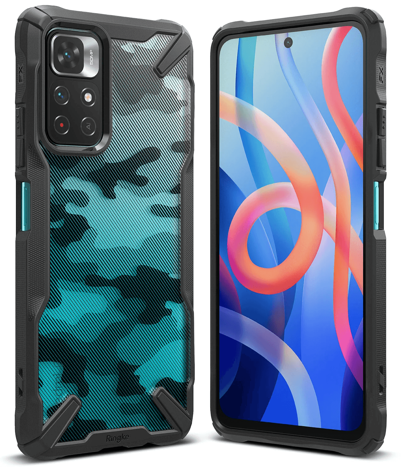 Estuche para Xiaomi Redmi Note 11T/ Poco M4 Pro - Ringke Fusion-X
