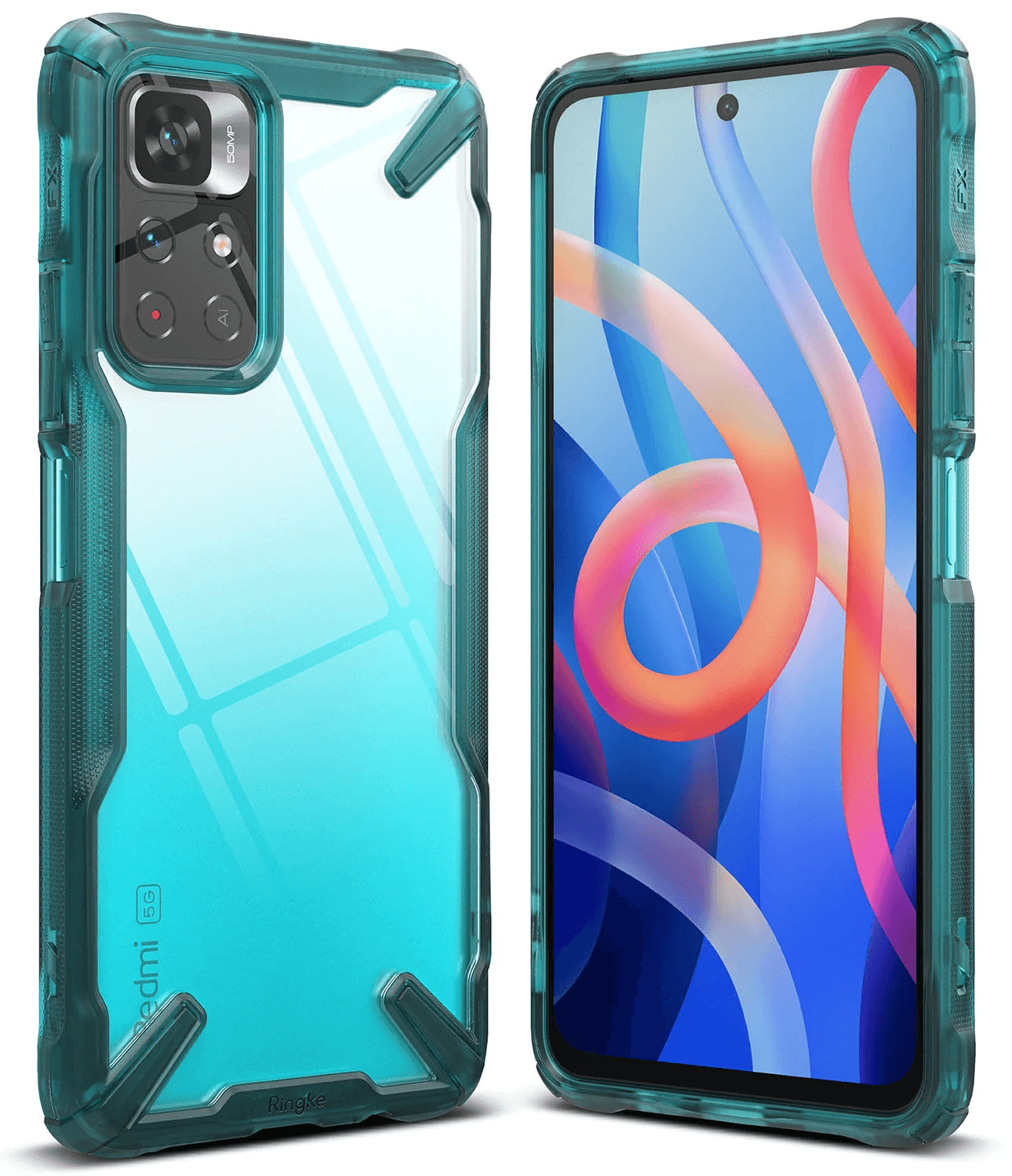 Estuche para Xiaomi Redmi Note 11T/ Poco M4 Pro - Ringke Fusion-X