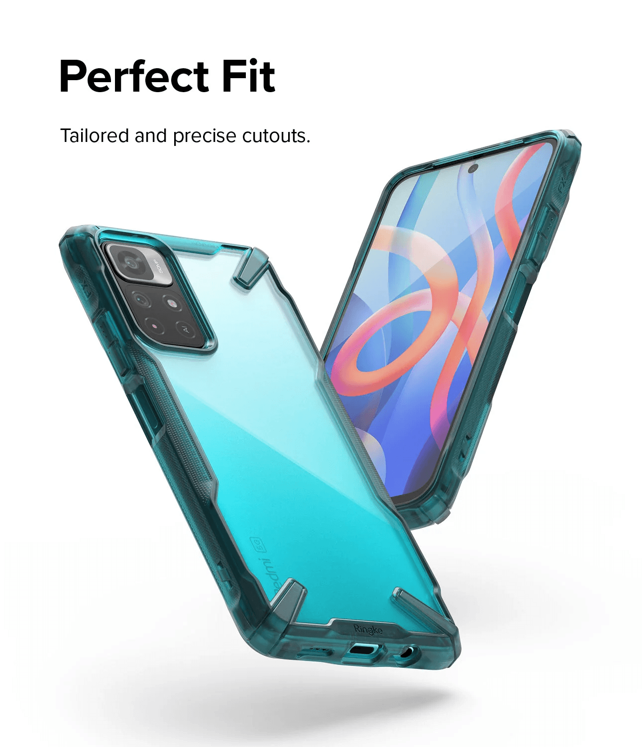 Estuche para Xiaomi Redmi Note 11T/ Poco M4 Pro - Ringke Fusion-X