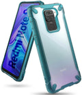 Estuche para Redmi Note 9 – Ringke Fusion-X Turquoise Green