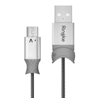 Cable Ringke Smart Black Fish 1.2M Micro USB - Black