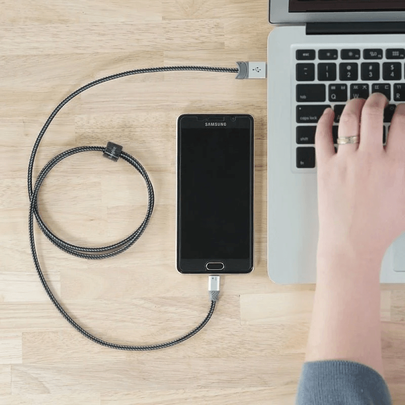 Cable Ringke Smart Black Fish 1.2M Micro USB - Black