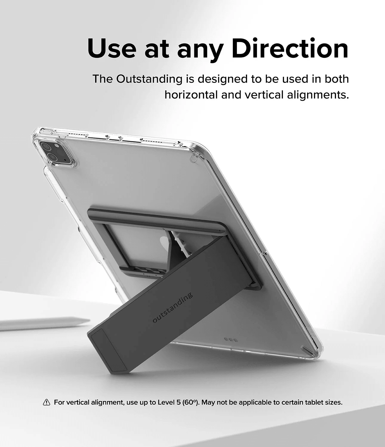 Stand para Tablet / iPad - Ringke Outstanding - Dark Gray