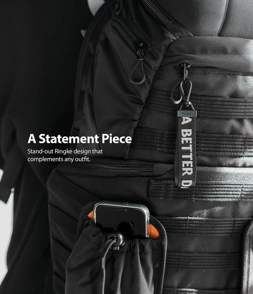 Correa para Mano - Ringke Key Ring Strap - Ticket Band 2 Black