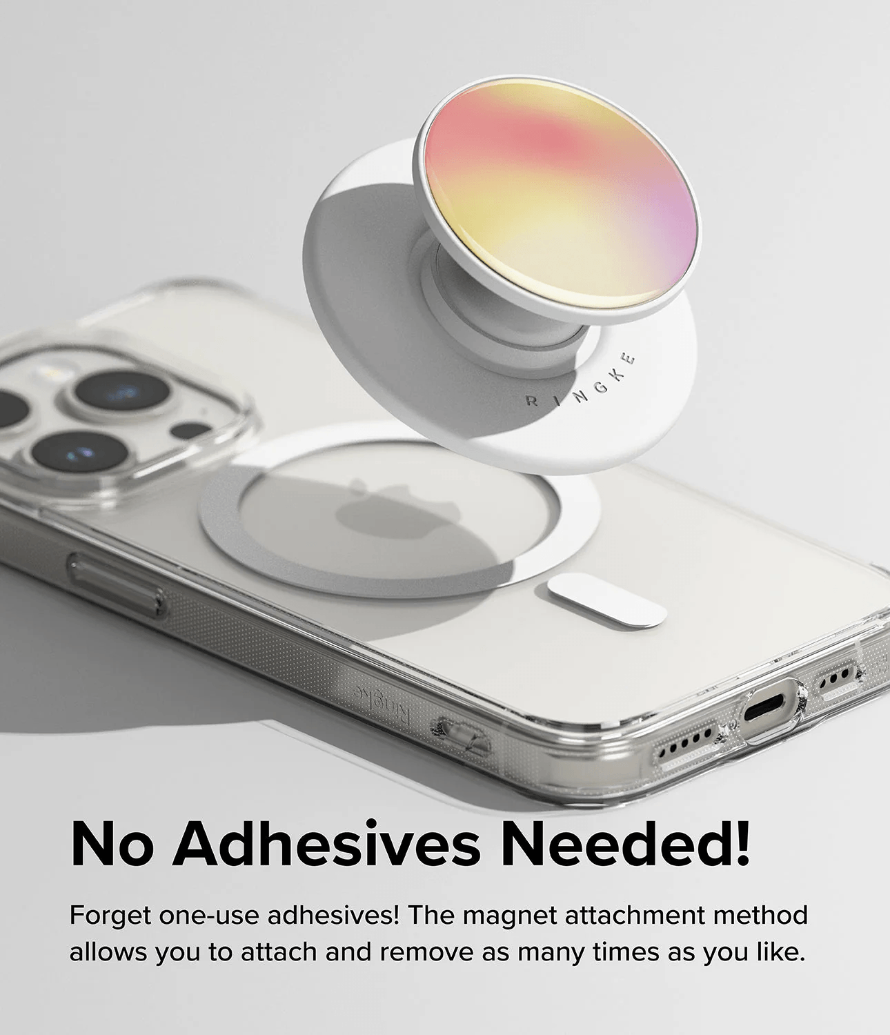 Ringke Glossy Tok Magnético - Sporte Tipo PopSocket