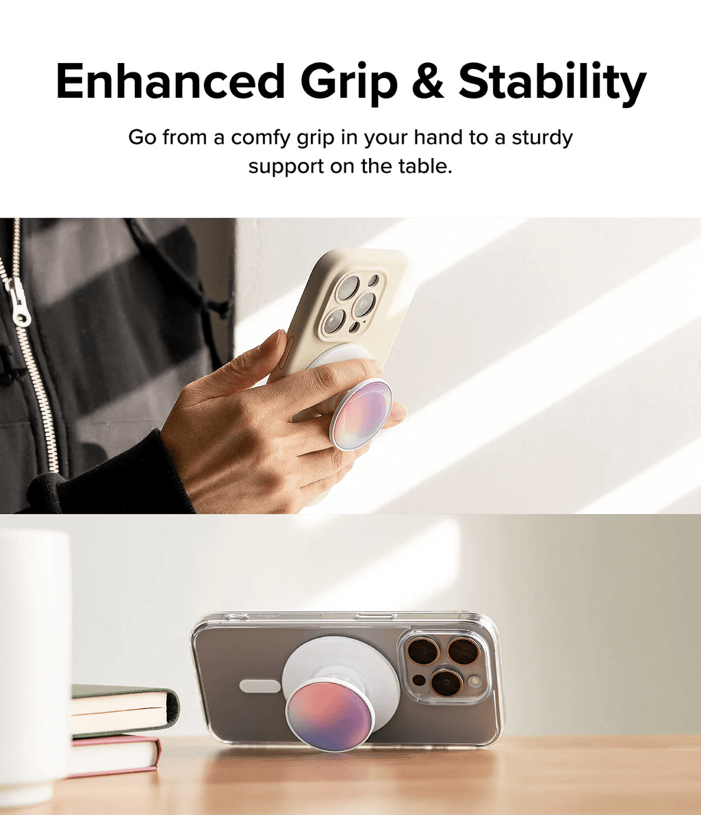 Ringke Glossy Tok Magnético - Sporte Tipo PopSocket