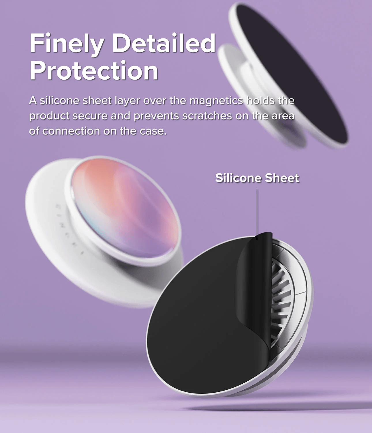 Ringke Glossy Tok Magnético - Sporte Tipo PopSocket