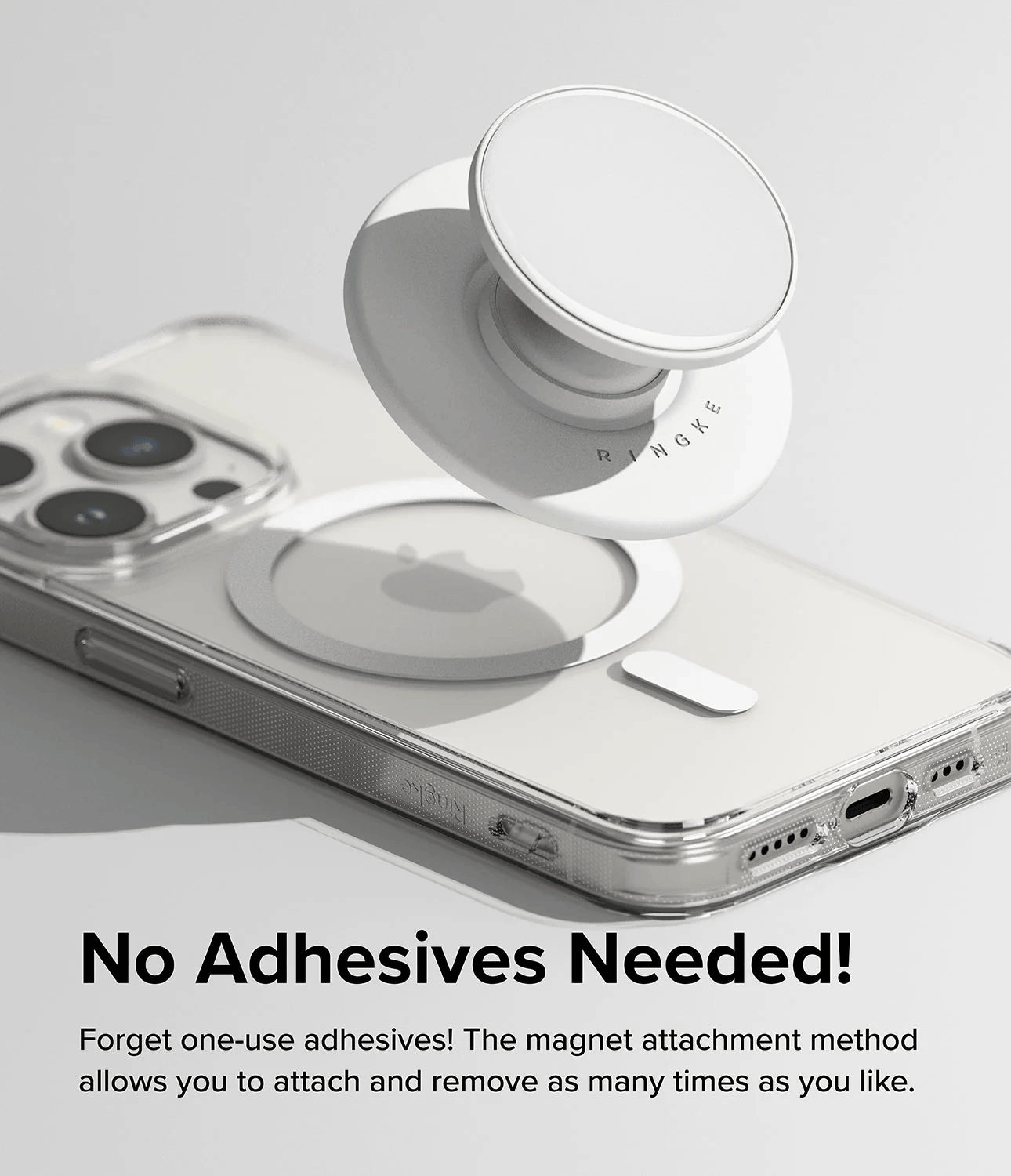 Ringke Glossy Tok Magnético - Sporte Tipo PopSocket