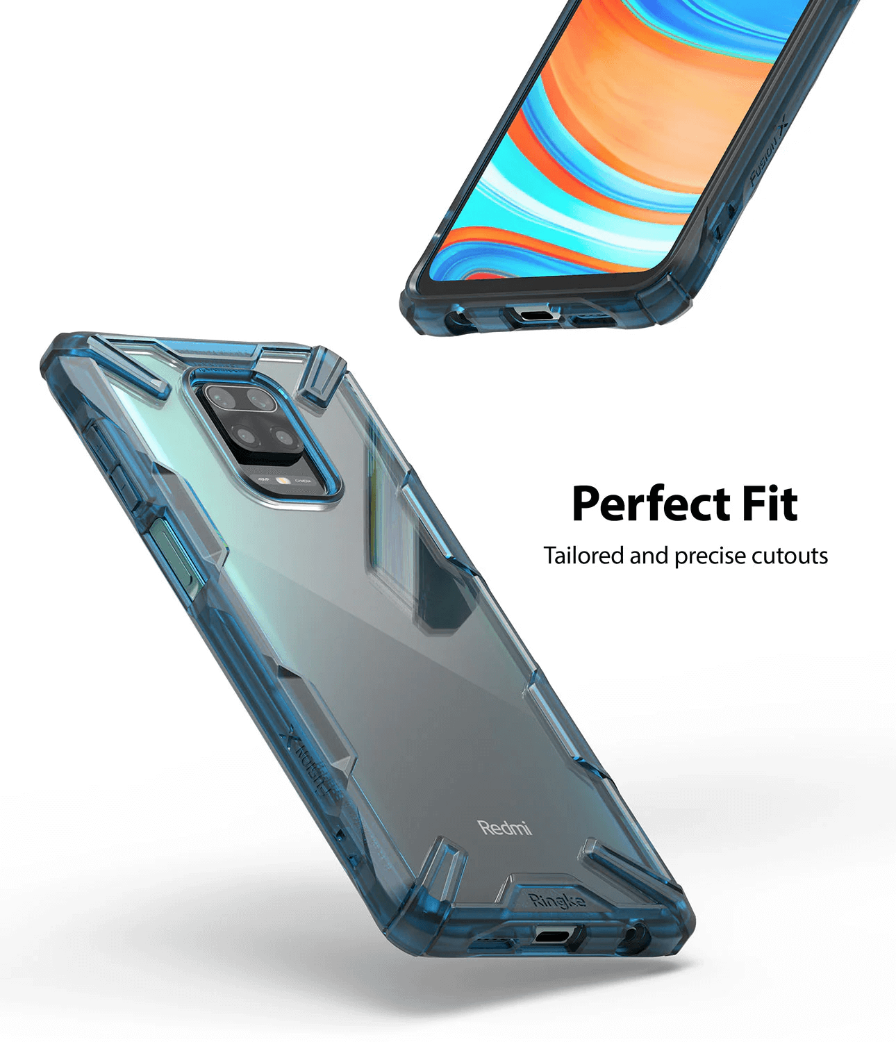 Estuche para Xiaomi Redmi Note 9 Pro / 9 Pro Max / 9S - Ringke Fusion-X