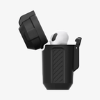 Estuche para AirPods 4 - Spigen Lock Fit - Matte Black