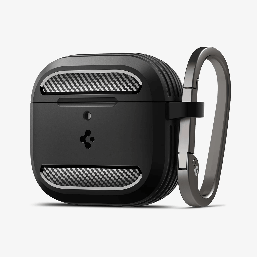 Estuche para AirPods 4 - Spigen Rugged Armor - Black