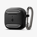 Estuche para AirPods 4 - Spigen Rugged Armor - Black