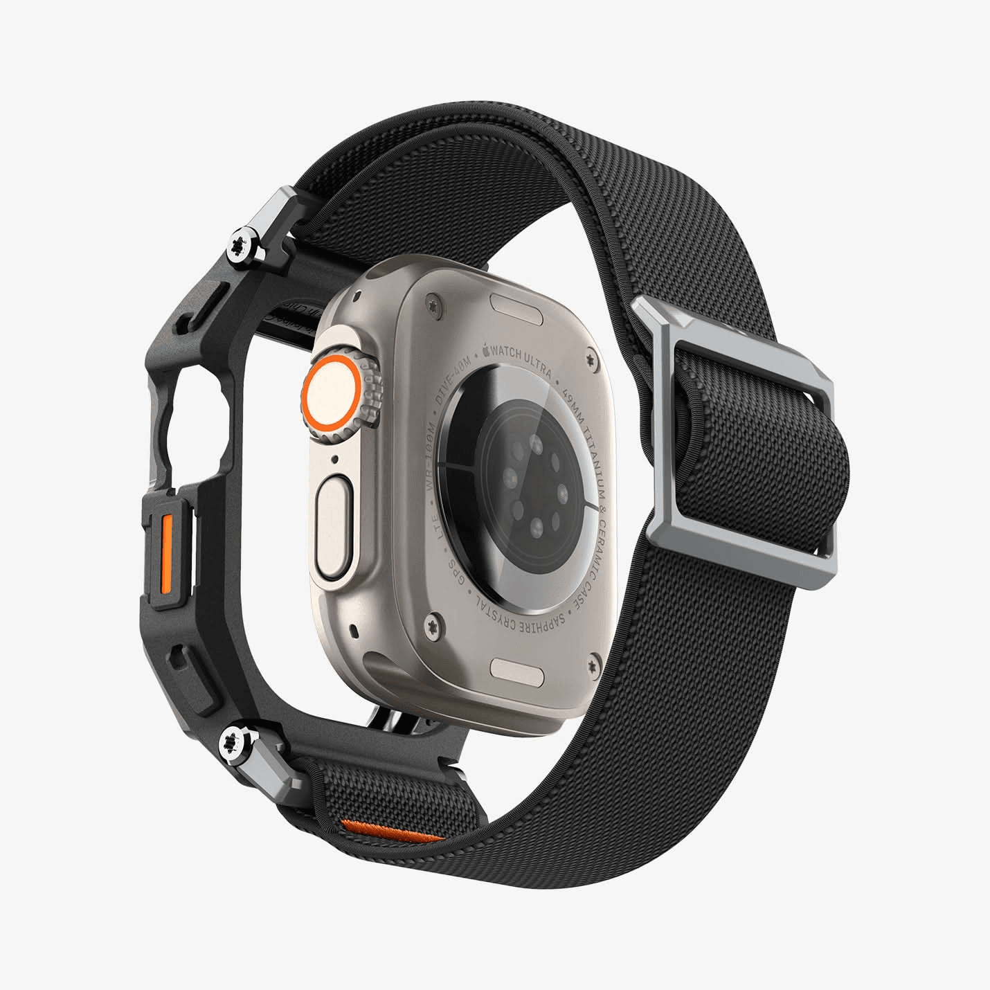 Pulsera para Apple Watch Ultra 49mm - Spigen Lite Fit Pro Matte Black
