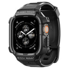 Pulsera para Apple Watch Ultra 49mm - Spigen Rugged Armor Pro Matte Black