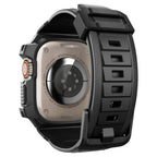 Pulsera para Apple Watch Ultra 49mm - Spigen Rugged Armor Pro Matte Black