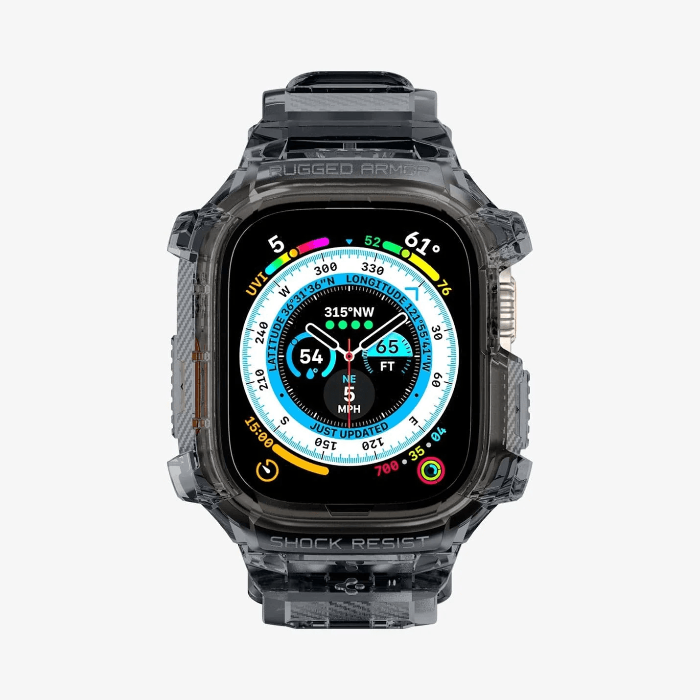 Pulsera para Apple Watch Ultra - Spigen Rugged Armor Pro