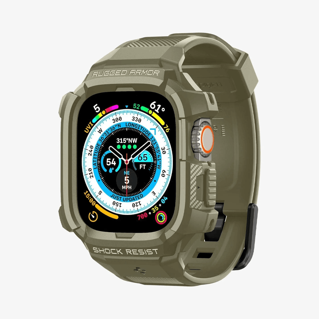 Pulsera para Apple Watch Ultra - Spigen Rugged Armor Pro