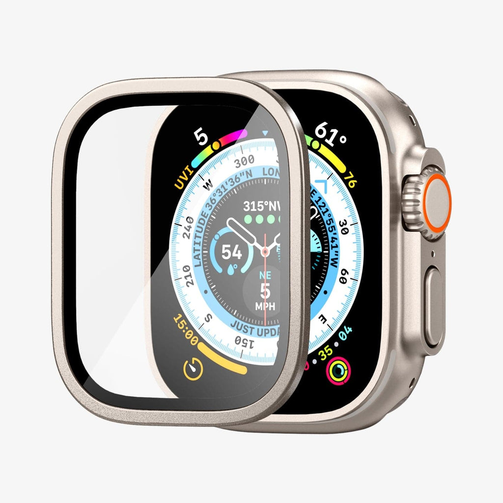 Protector de Pantalla para Apple Watch Ultra - Spigen Glas.tR Slim Pro