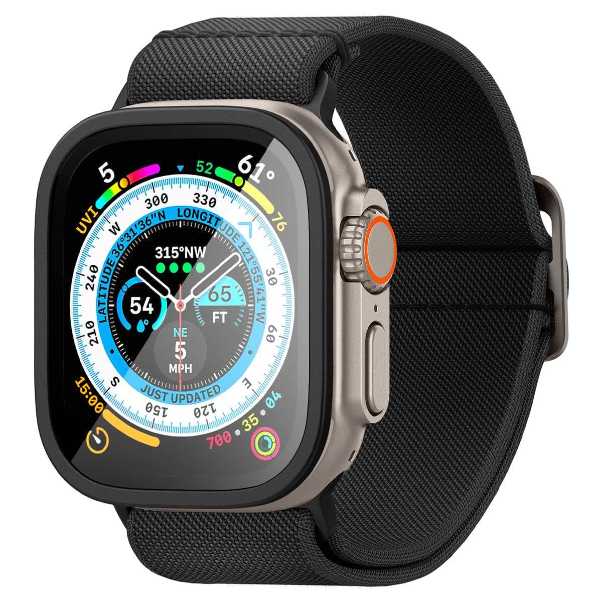 Protector de Pantalla para Apple Watch Ultra - Spigen Glas.tR Slim Pro