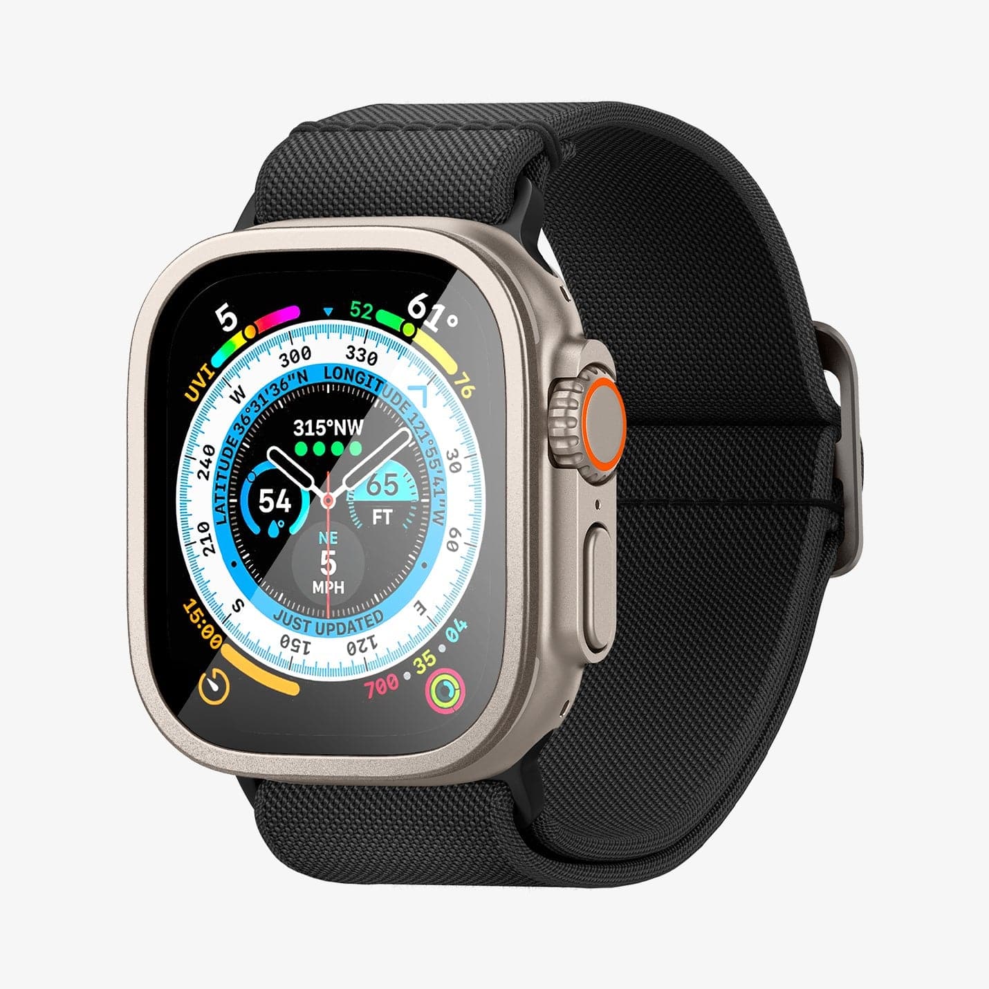 Protector de Pantalla para Apple Watch Ultra - Spigen Glas.tR Slim Pro