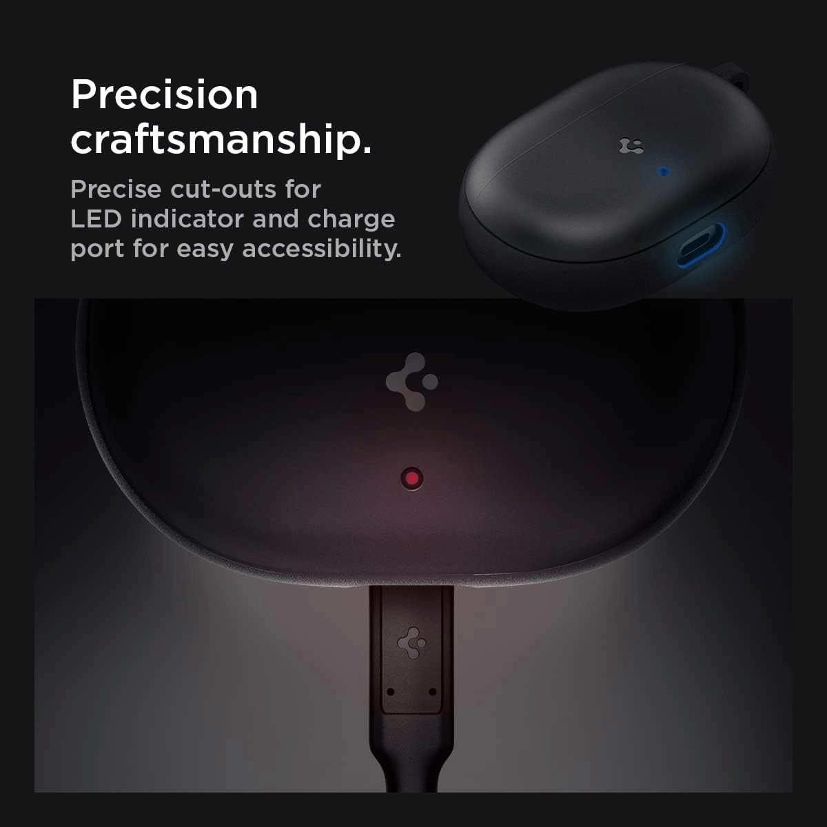 Estuche para Beats Studio Buds - Spigen Silicone Fit