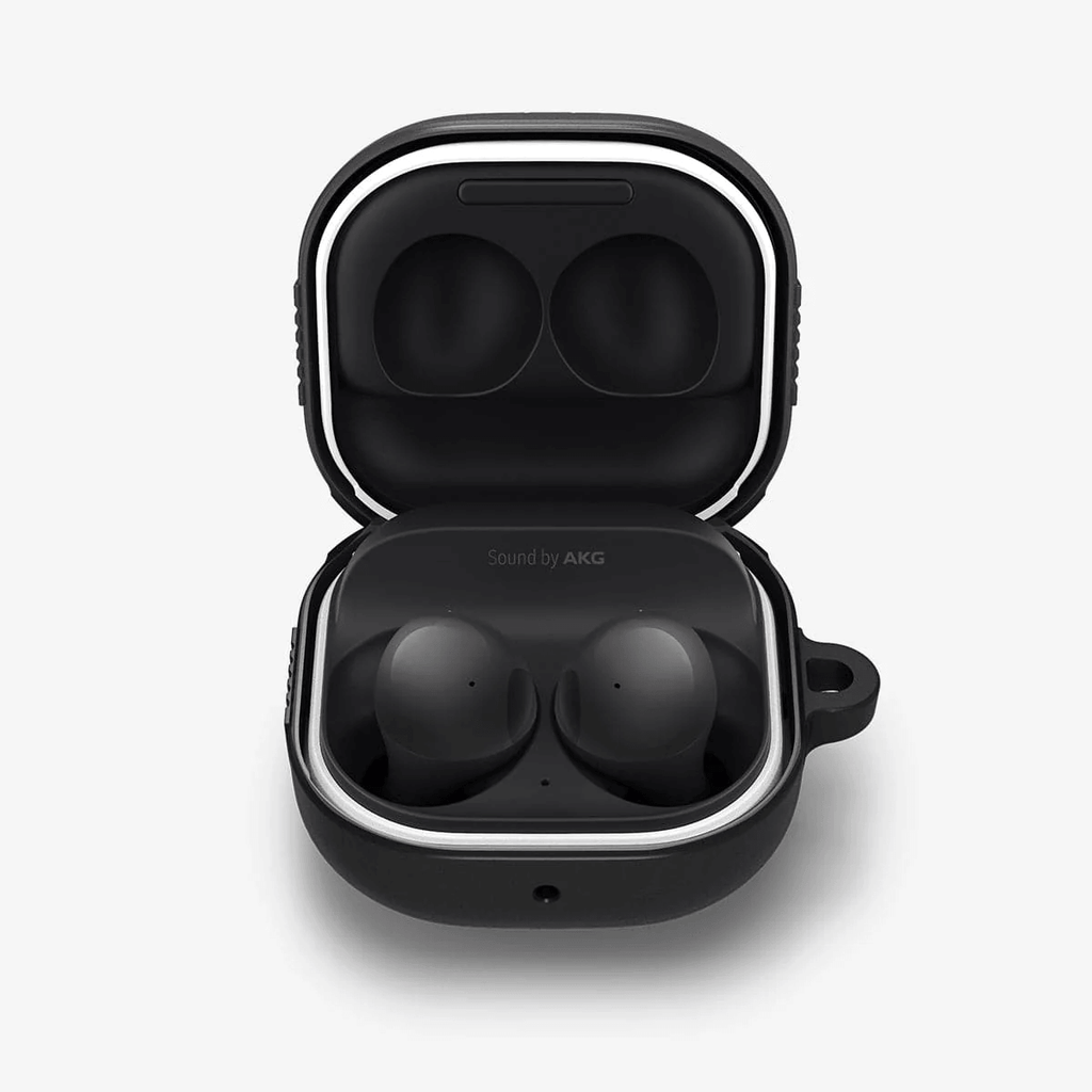 Estuchea para Galaxy Buds 2 Pro / Buds Live - Spigen Rugged Armor Matte Black